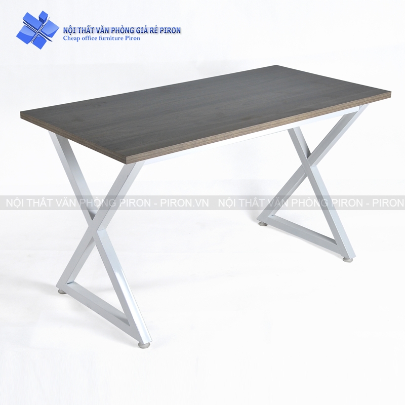 Bàn nhân viên chân sắt chữ X 1.2m BS5-2